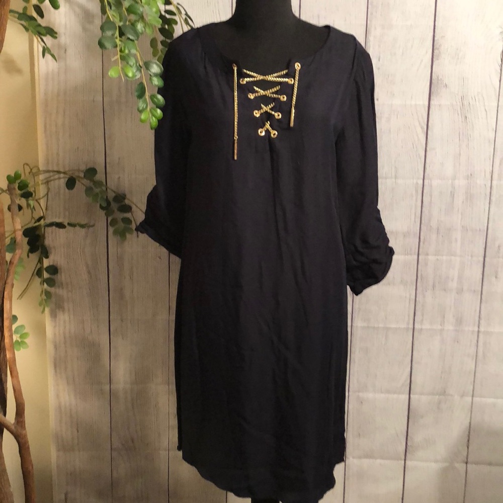 MICHAEL by Michael Kors Navy Shirt Dress